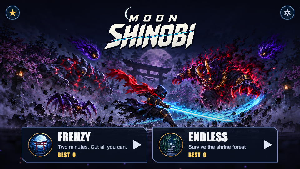 Screenshot 2 for Moon Shinobi