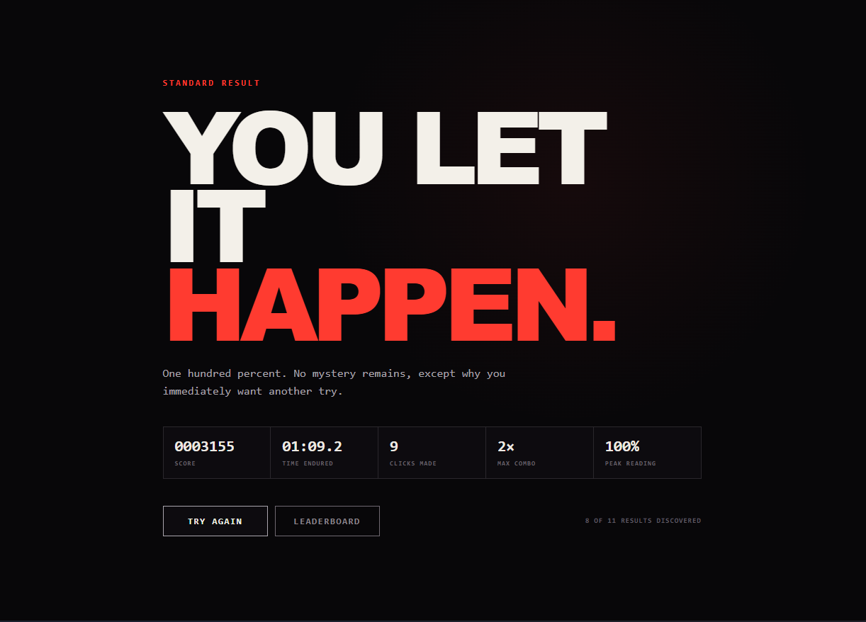 Screenshot 4 for DON'T LET IT REACH 100