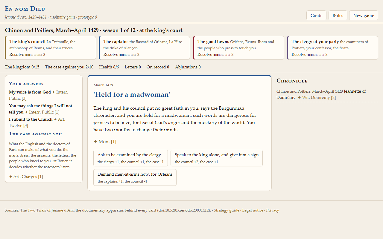 Screenshot 2 for En nom Dieu