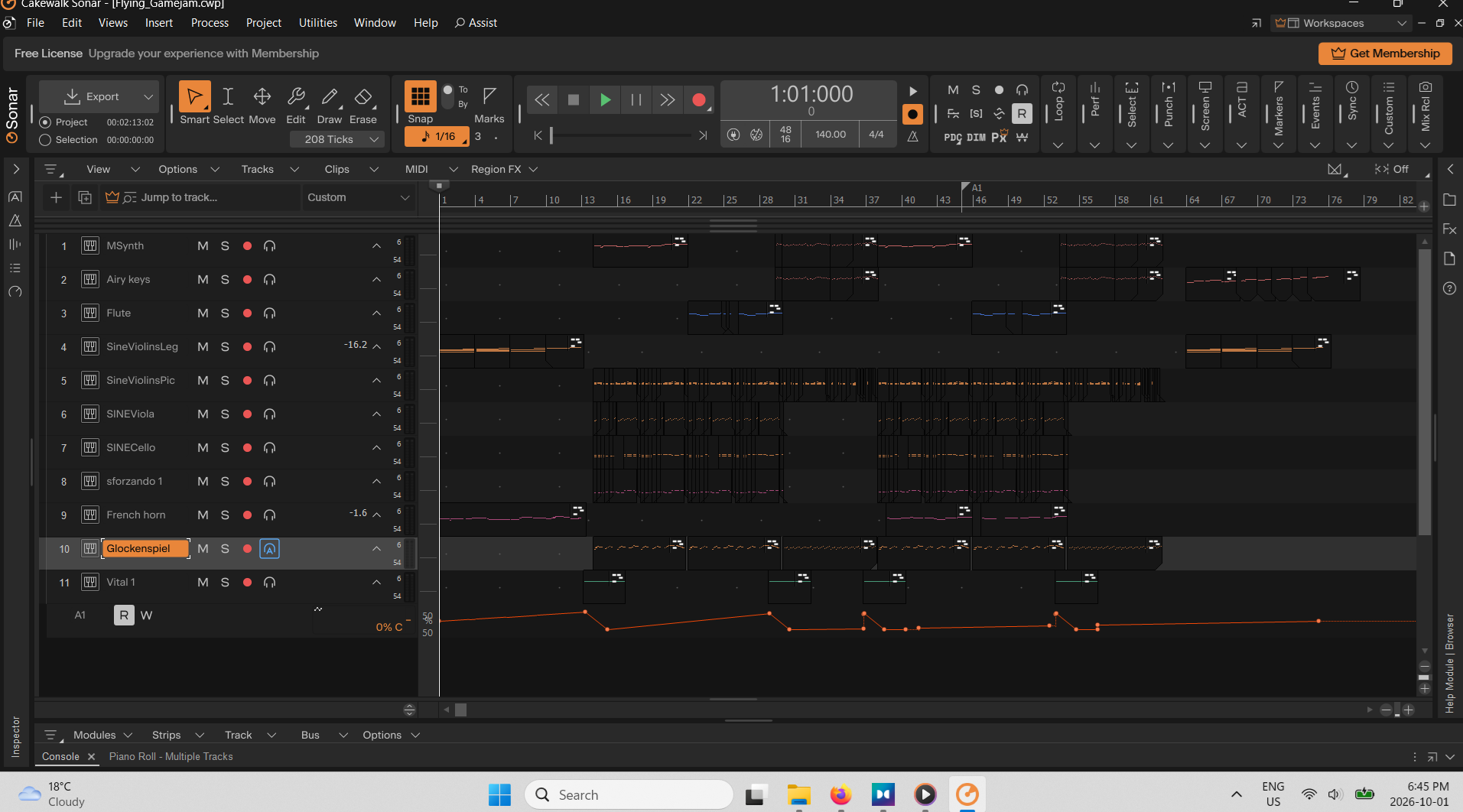 Screenshot 2 for The Joy of Flight - Music Jam