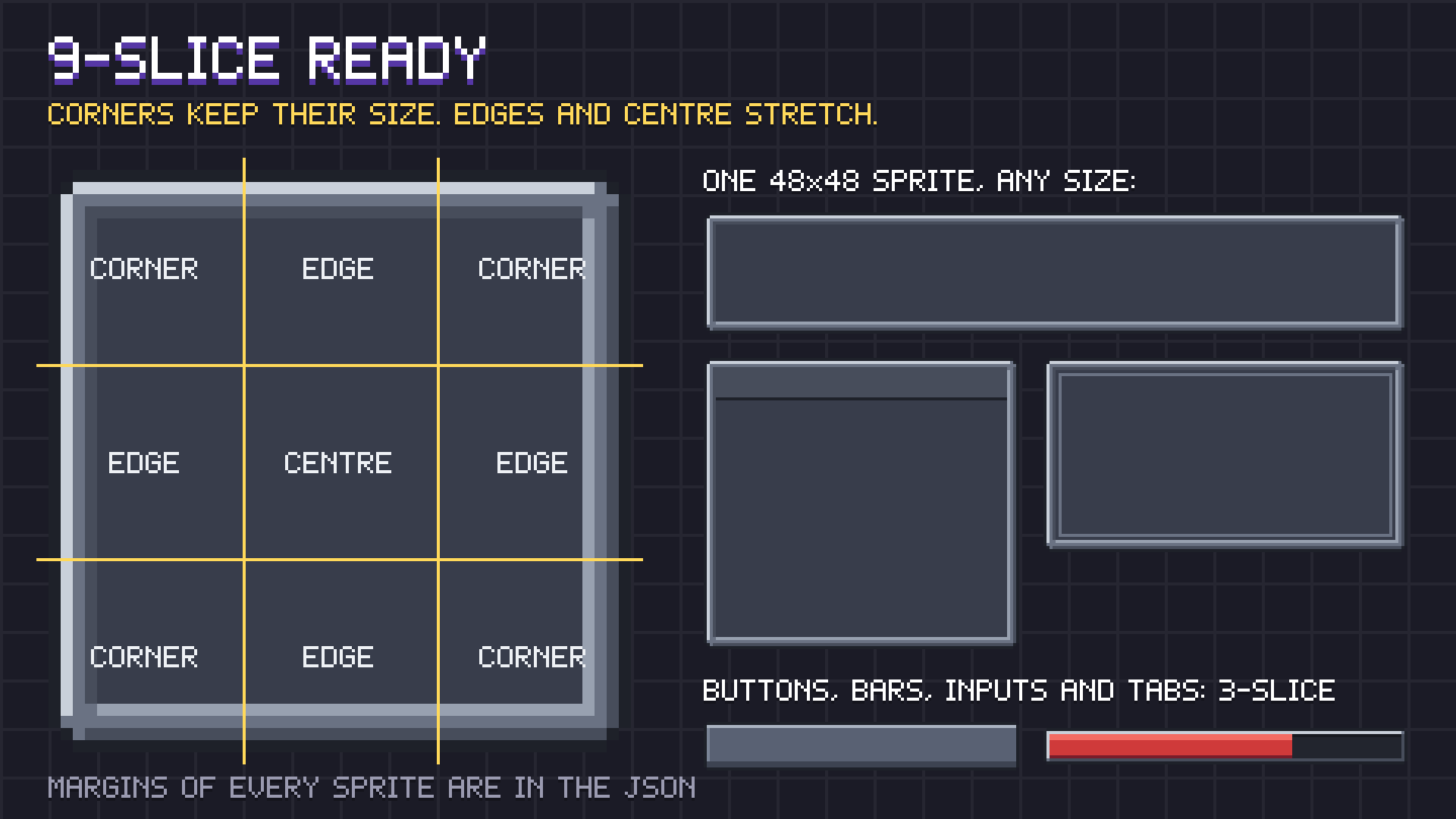 UI Kit pixel art preview 5