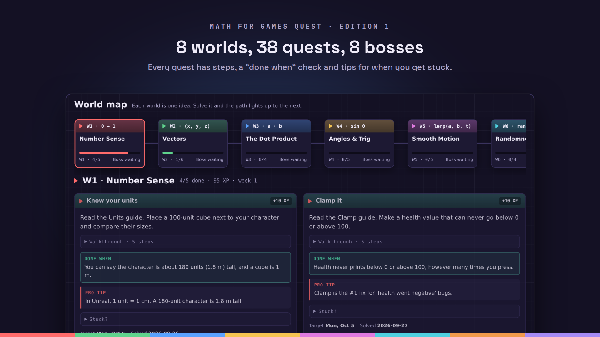 Screenshot 3 for Math for Games Quest: Free Sample