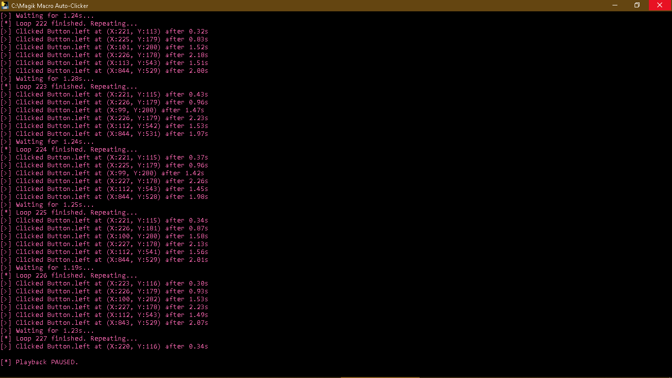 Screenshot 4 for Magikal Macro Auto-Clicker