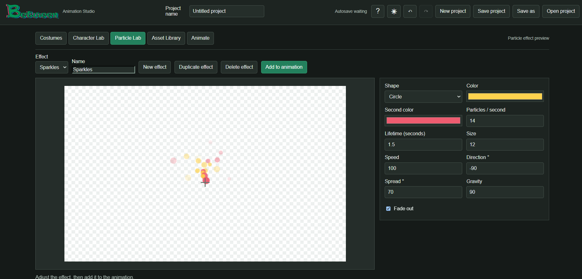 Screenshot 4 for Between: Animation Studio