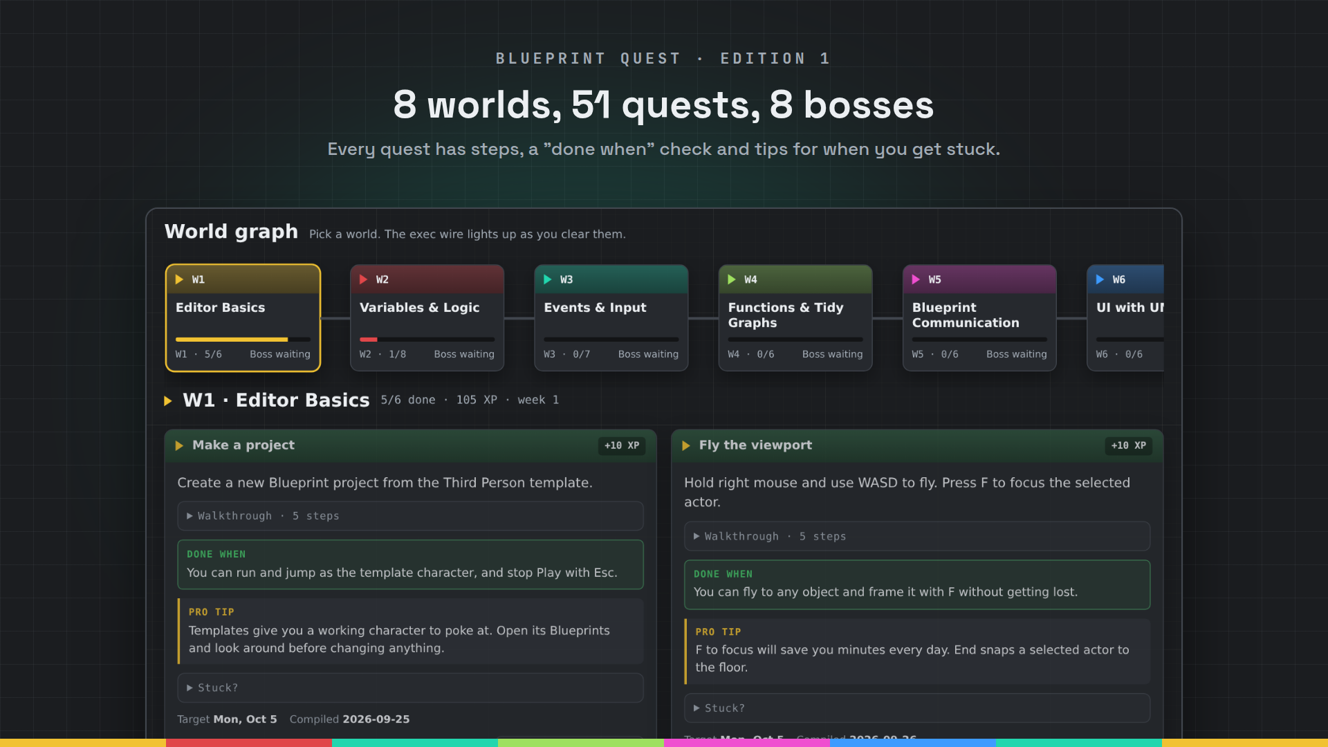 Screenshot 3 for Blueprint Quest, Edition 1