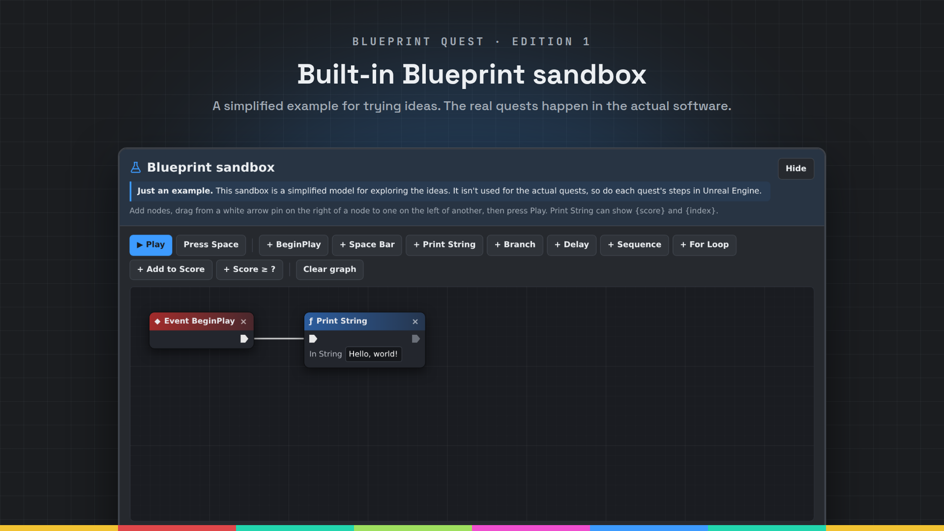 Screenshot 4 for Blueprint Quest, Edition 1