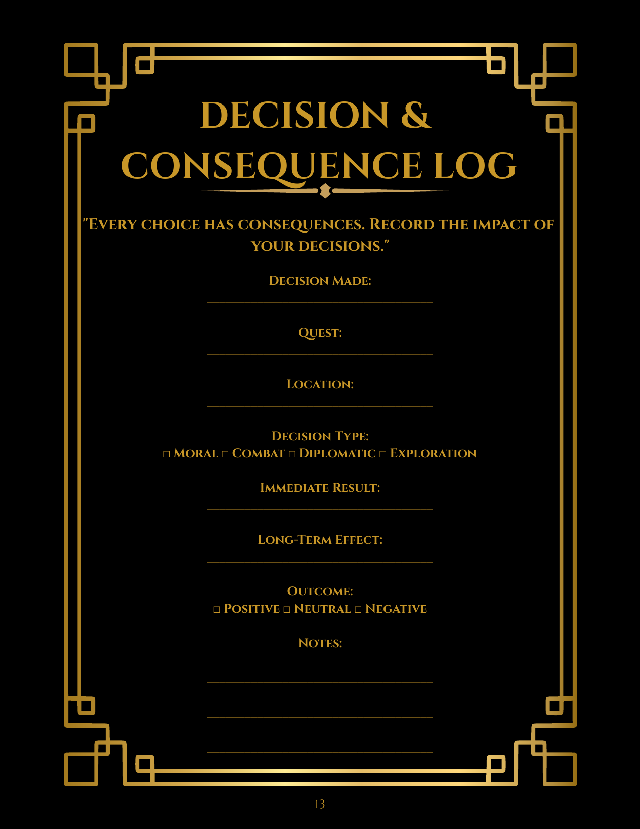 Screenshot 2 for The Quest Journal is here — track every adventure, complete every mission