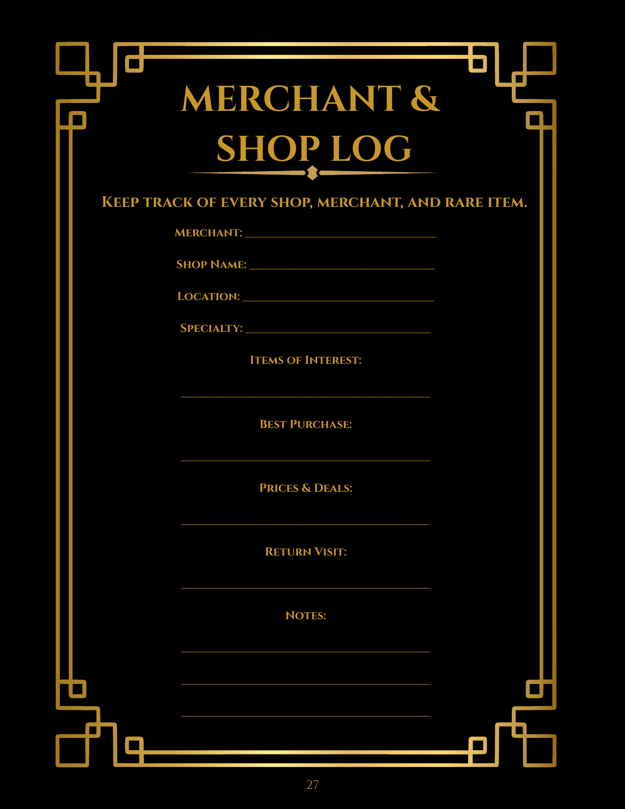 Screenshot 5 for The Quest Journal is here — track every adventure, complete every mission