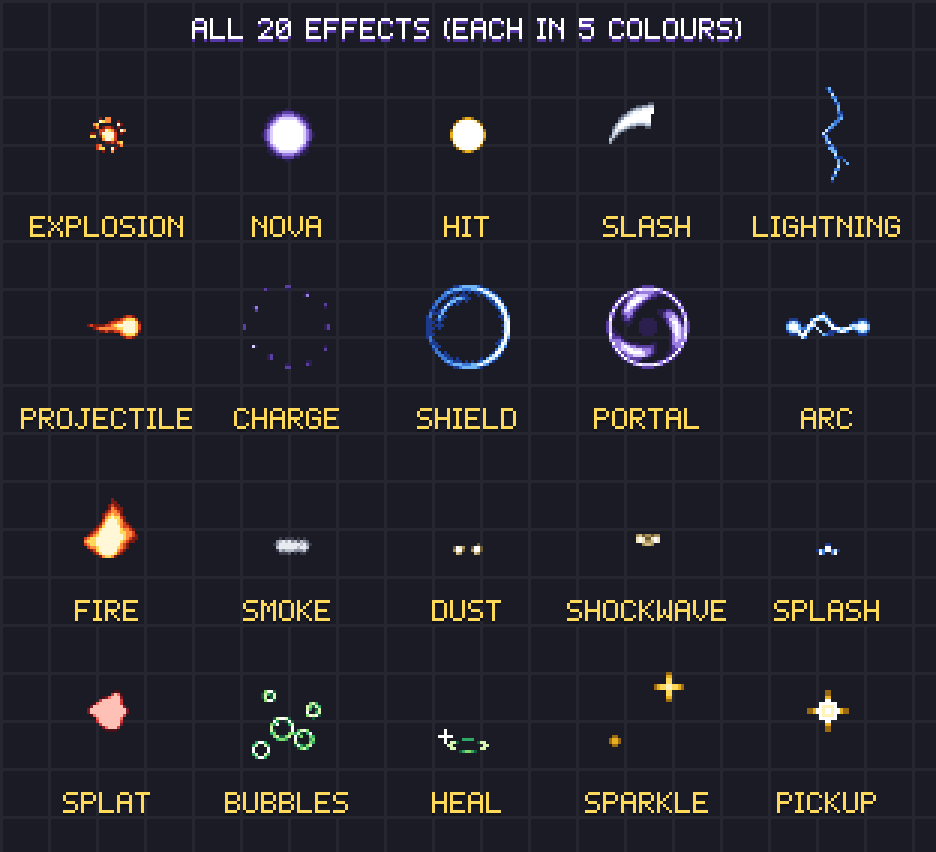 Pixel VFX pixel art preview 2