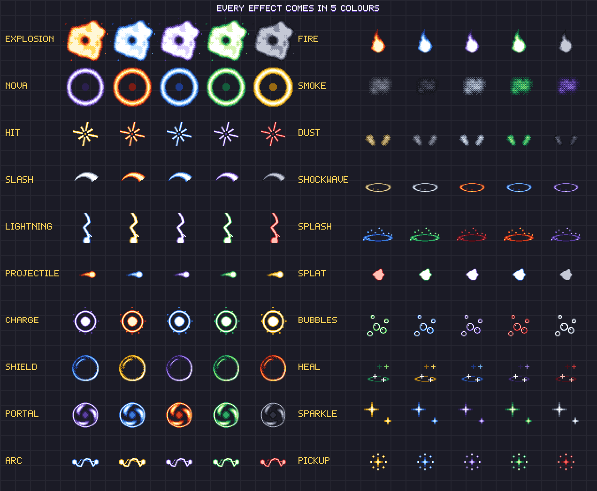 Pixel VFX pixel art preview 4