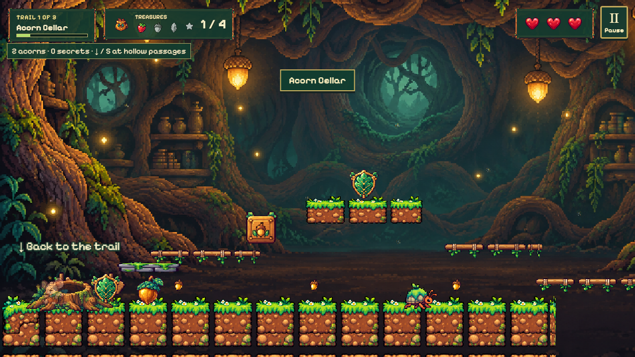 Screenshot 3 for Bramblehop Adventure — Free Windows Demo