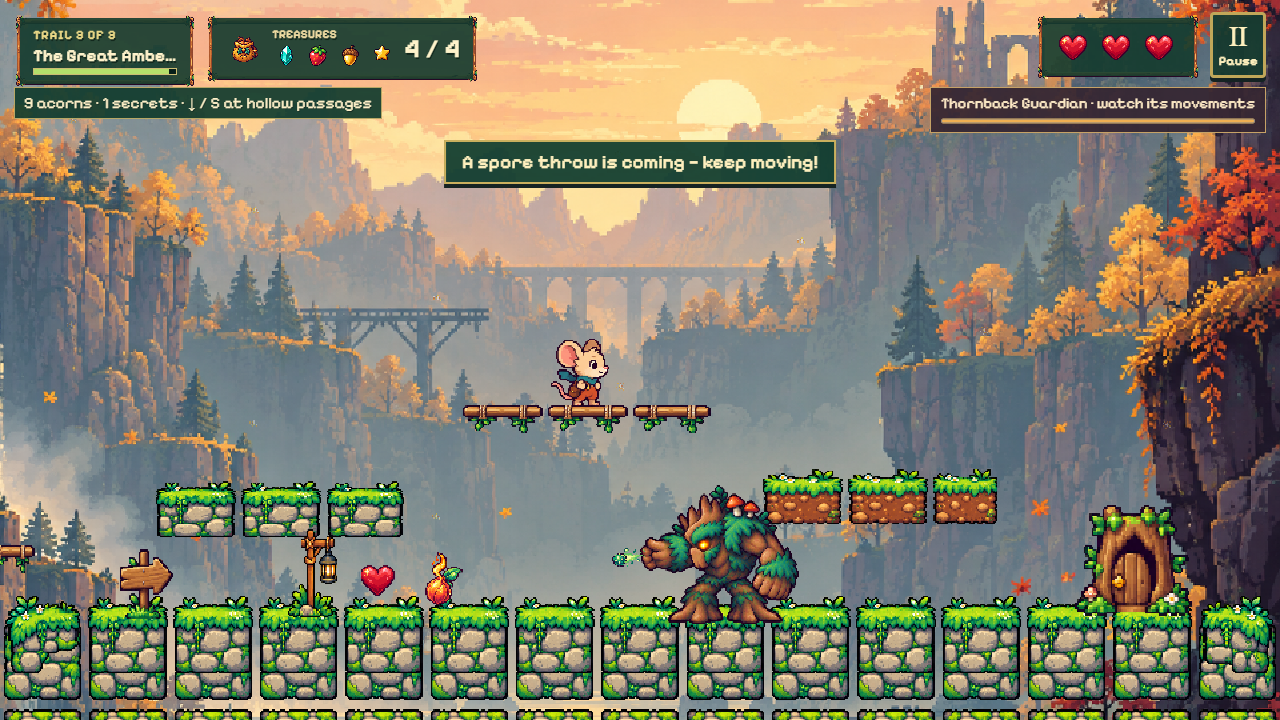 Screenshot 4 for Bramblehop Adventure — Free Windows Demo