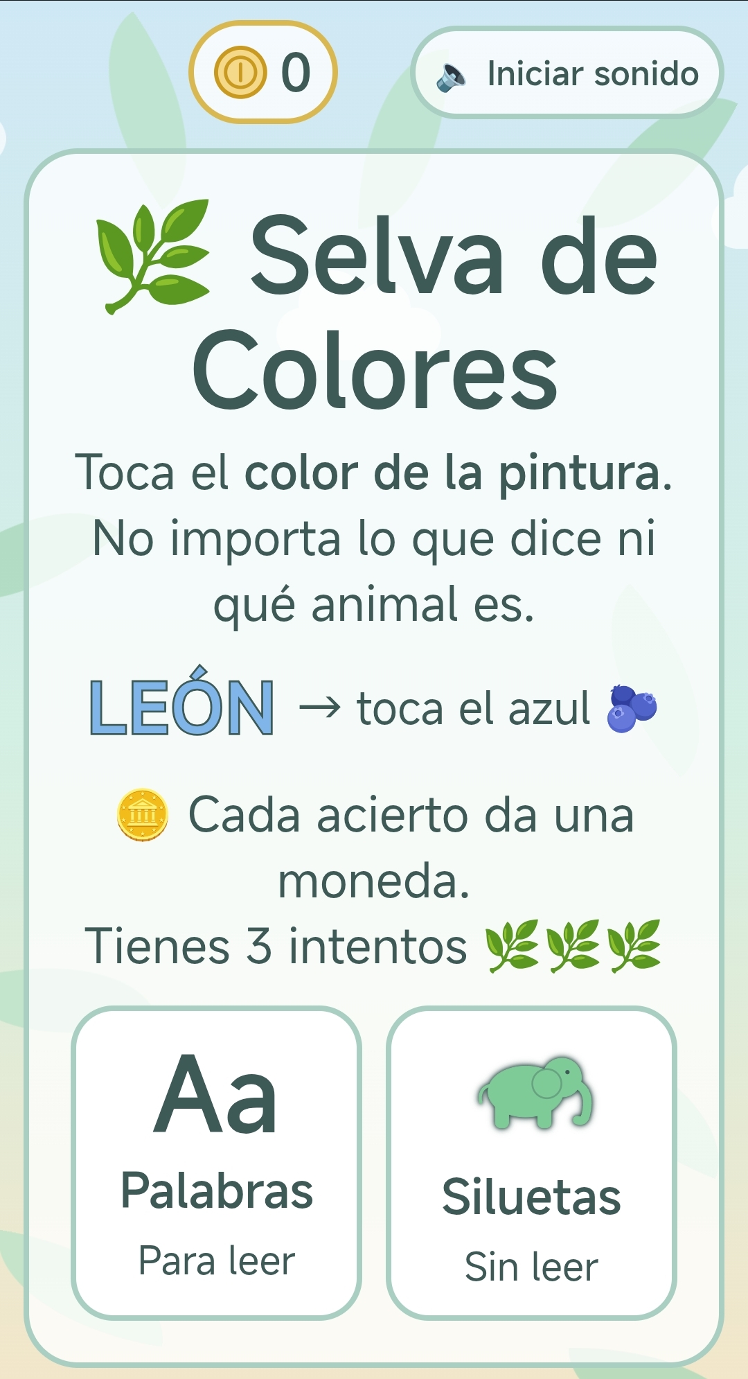 Screenshot 2 for Selva de Colores 🌈