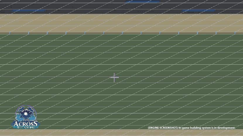 Early house-building prototype in Across the Storm