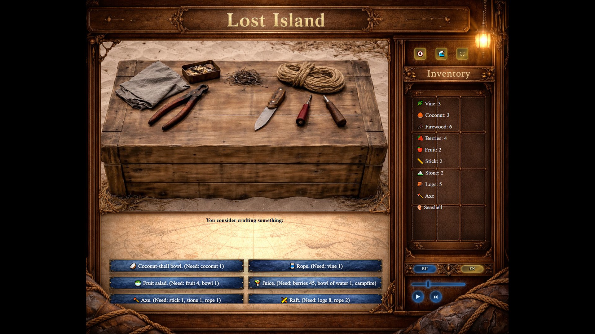 Screenshot 2 for Lost Island: After the Shipwreck