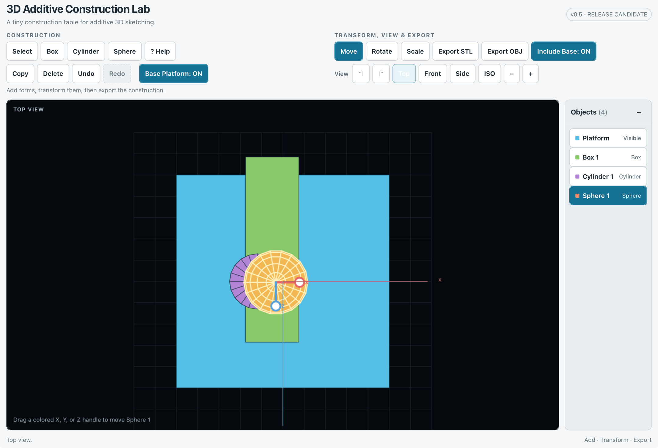 Screenshot 3 for 3D Additive Construction Lab