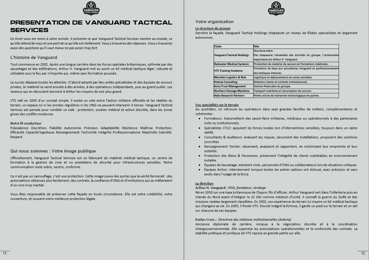 Screenshot 6 for Vanguard Tactical Services (Livre de Base)