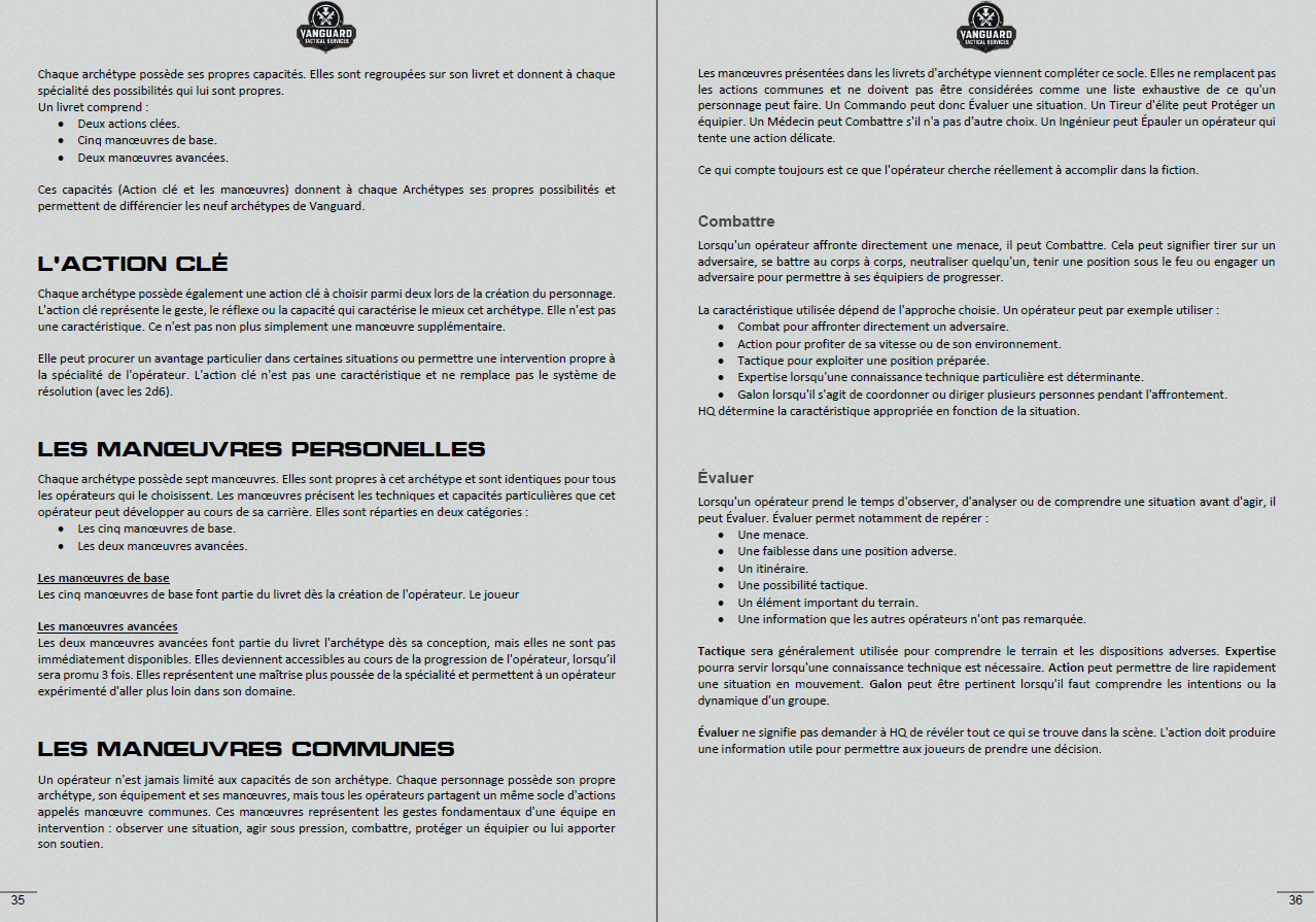 Screenshot 8 for Vanguard Tactical Services (Livre de Base)