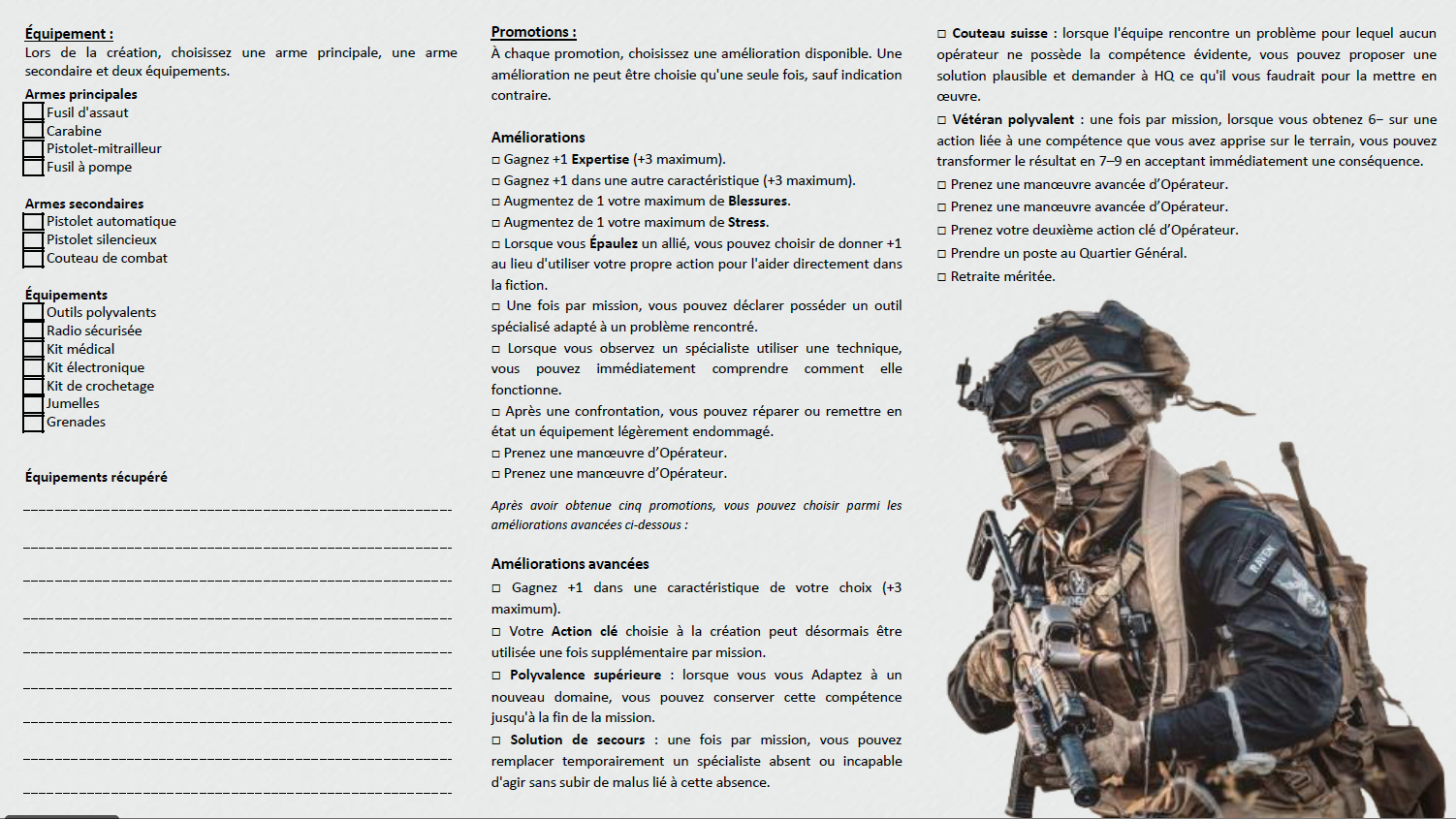 Screenshot 13 for Vanguard Tactical Services (Livre de Base)