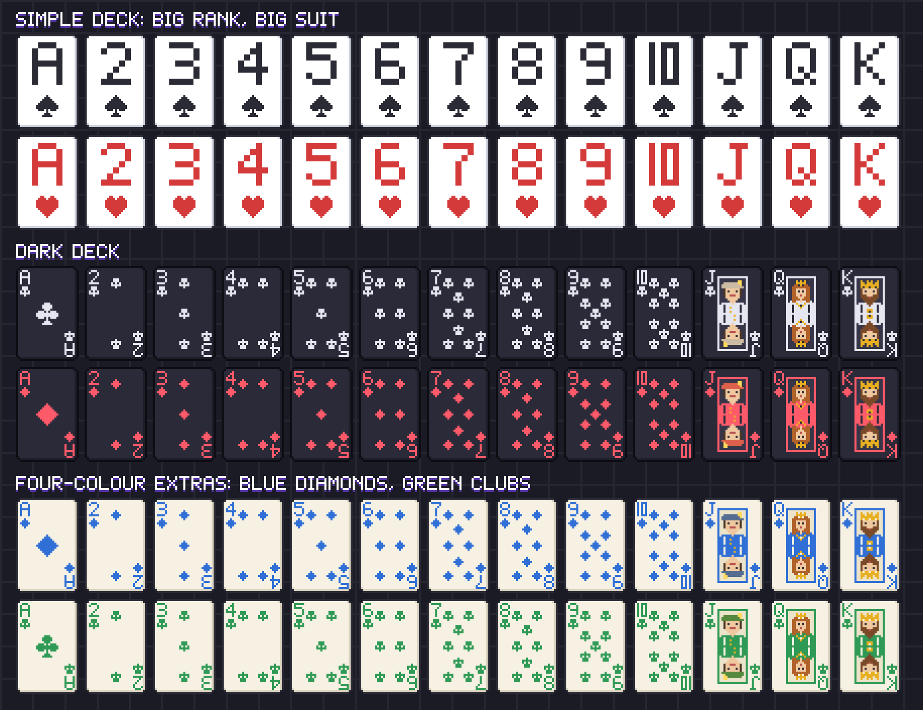 Cards & Dice pixel art preview 5