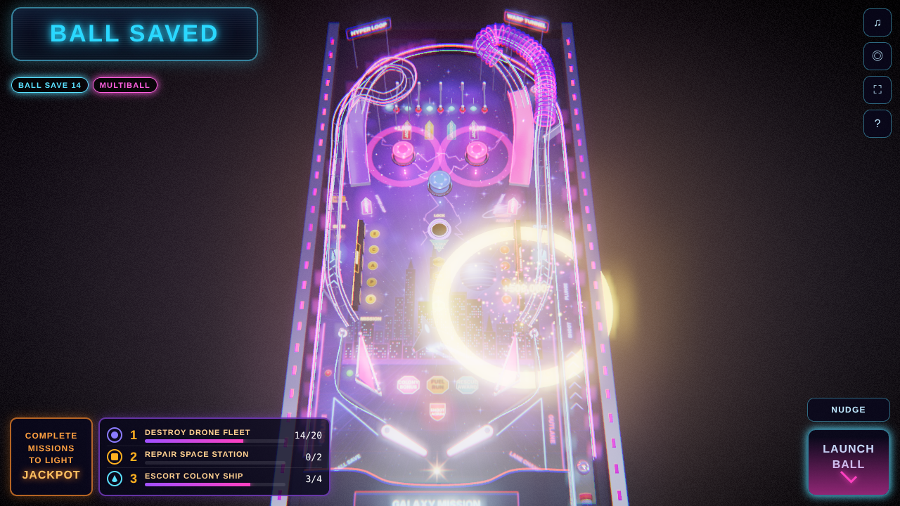 Screenshot 4 for Galaxy Mission 3D Pinball