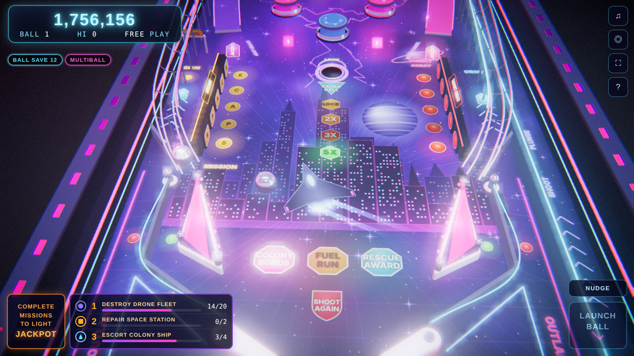 Screenshot 5 for Galaxy Mission 3D Pinball