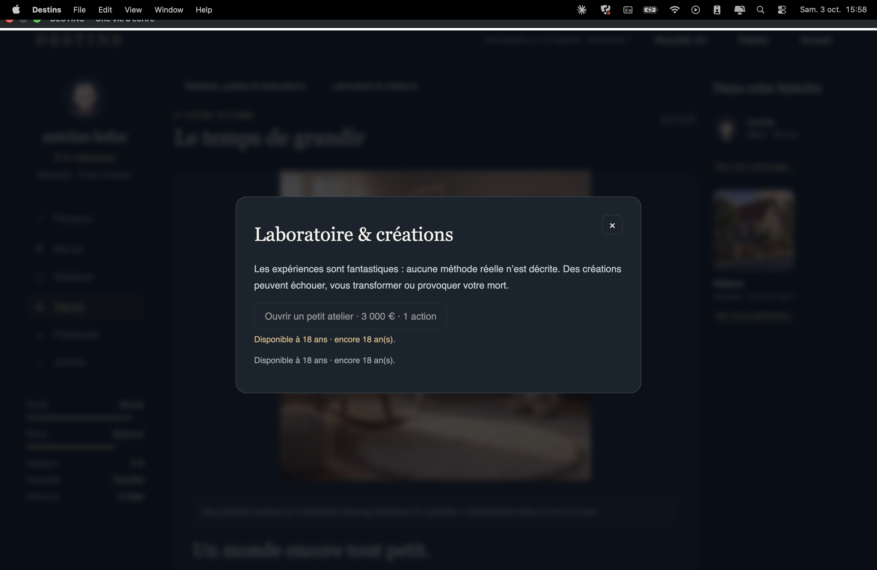 Screenshot 3 for Destins