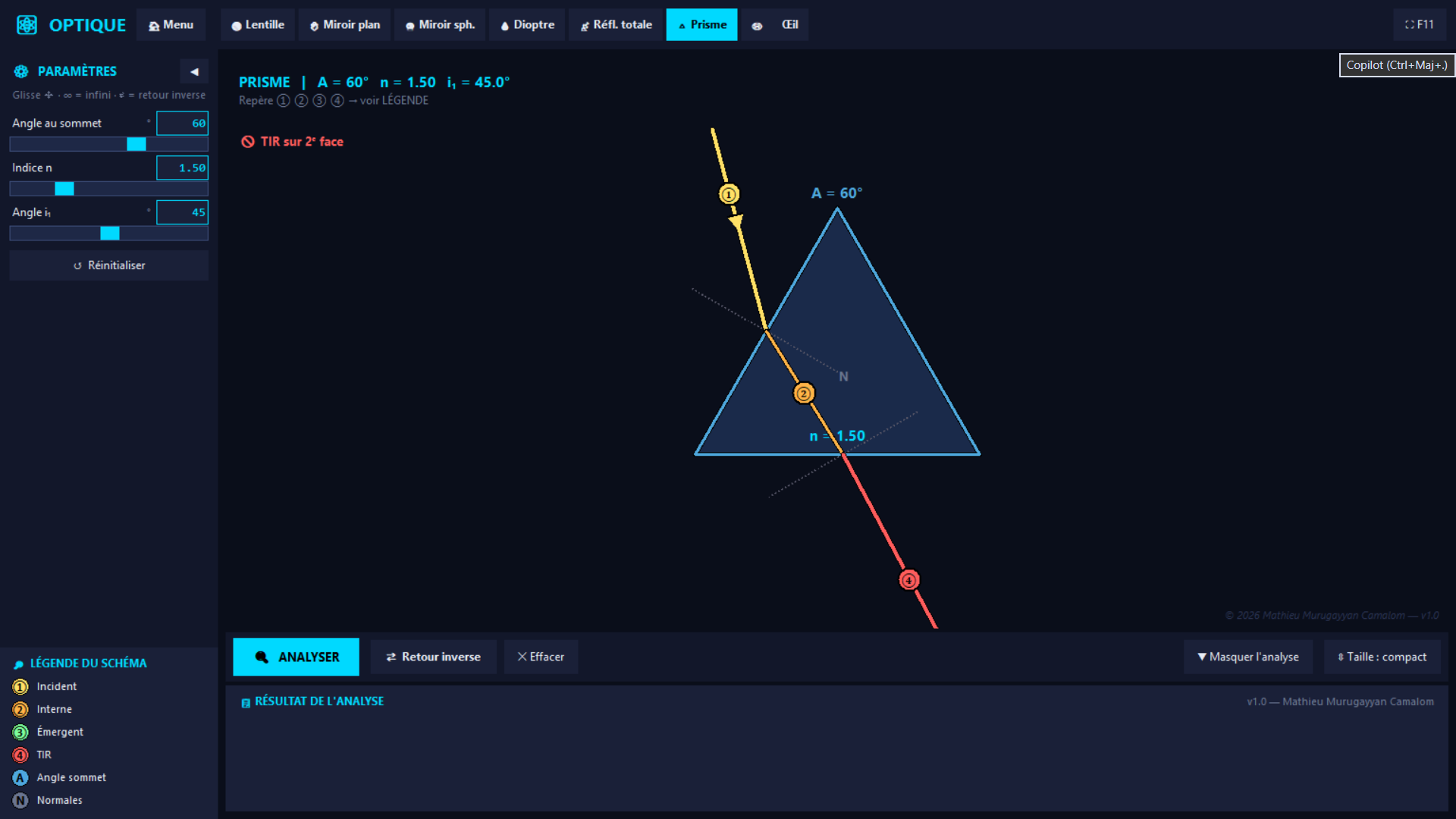 Screenshot 5 for Optique Géométrique