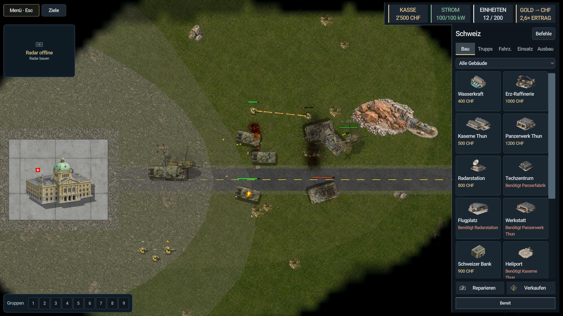 Screenshot 3 for Helvetia Conflict