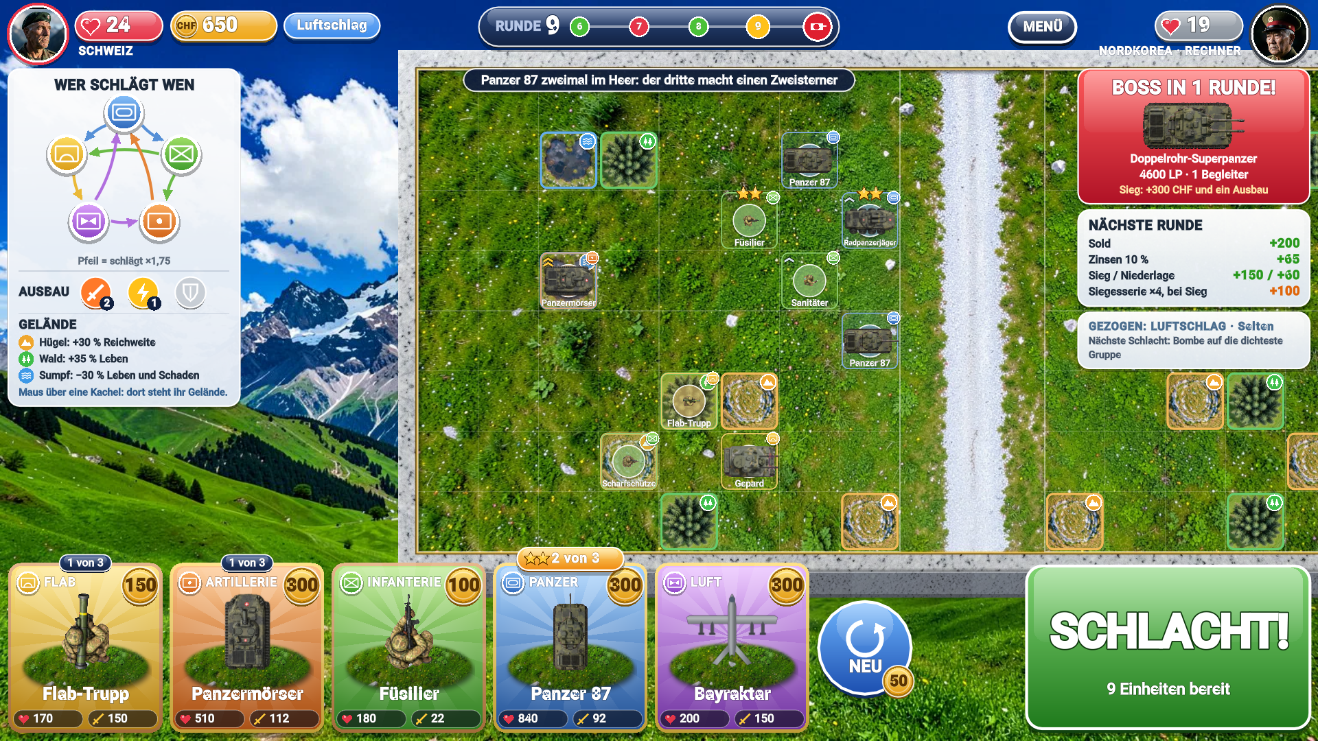 Screenshot 4 for Helvetia Conflict