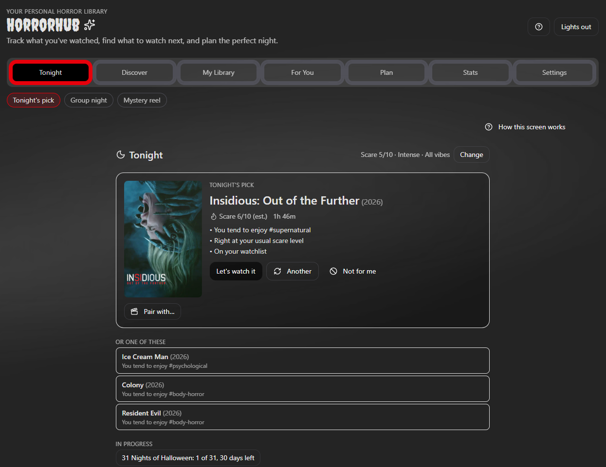 Screenshot 4 for HorrorHub