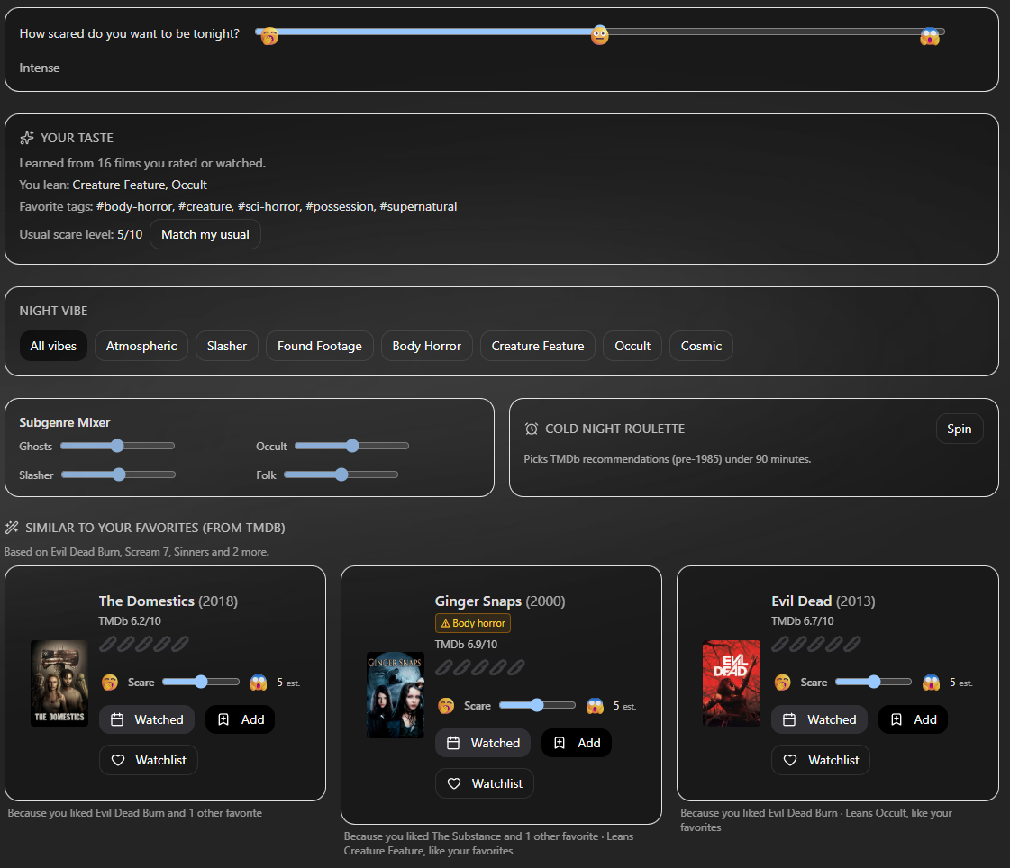 Screenshot 7 for HorrorHub