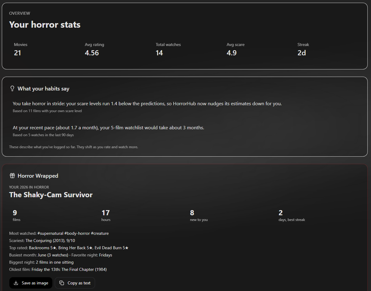 Screenshot 6 for HorrorHub