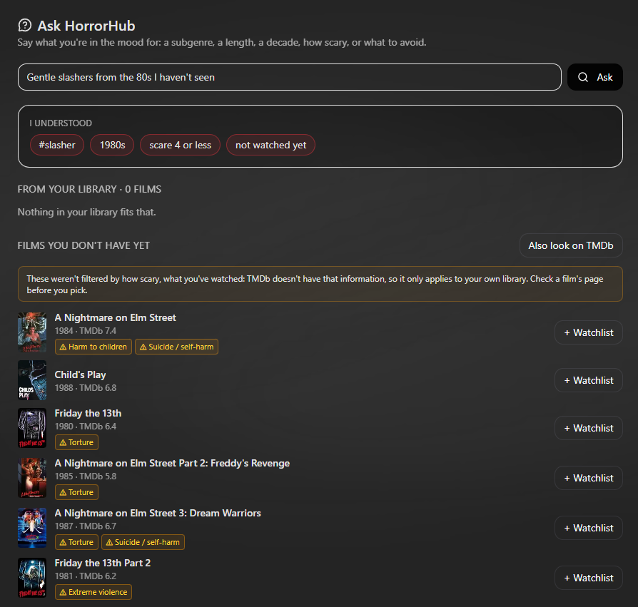 Screenshot 8 for HorrorHub
