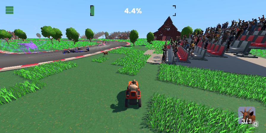 Screenshot 4 for Crazy Lawn Mower Simulator