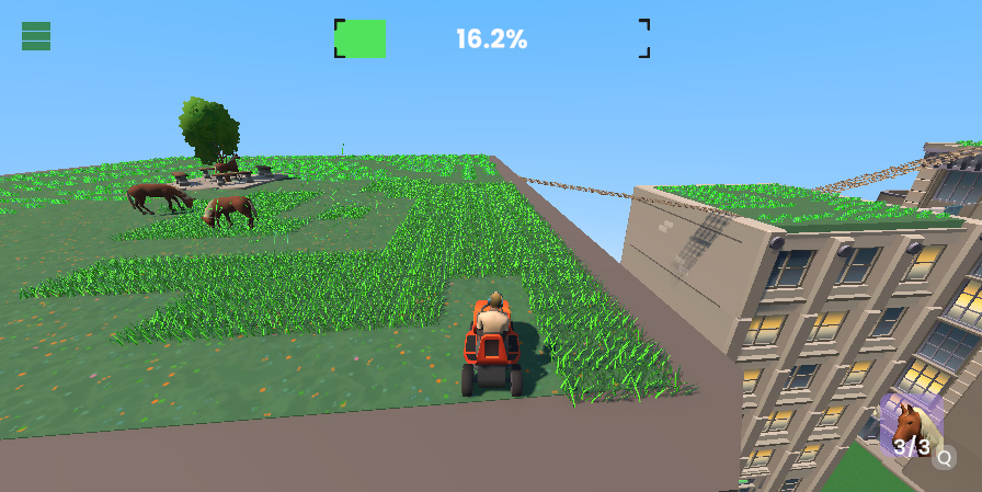 Screenshot 2 for Crazy Lawn Mower Simulator