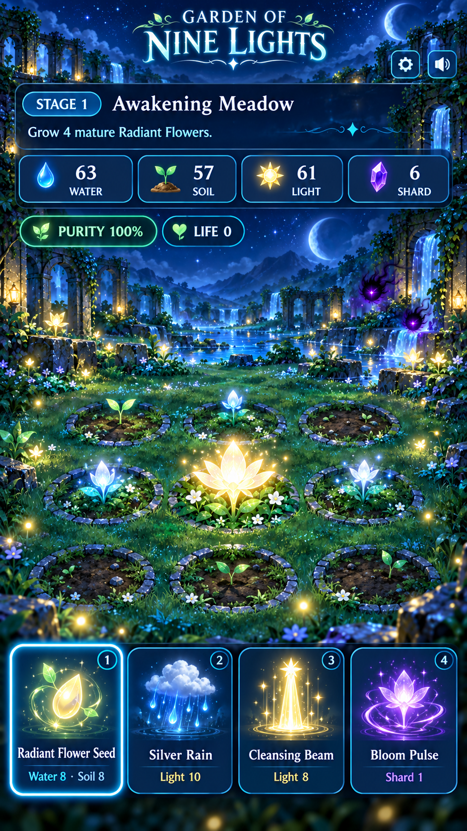 Screenshot 2 for Garden of Nine Lights