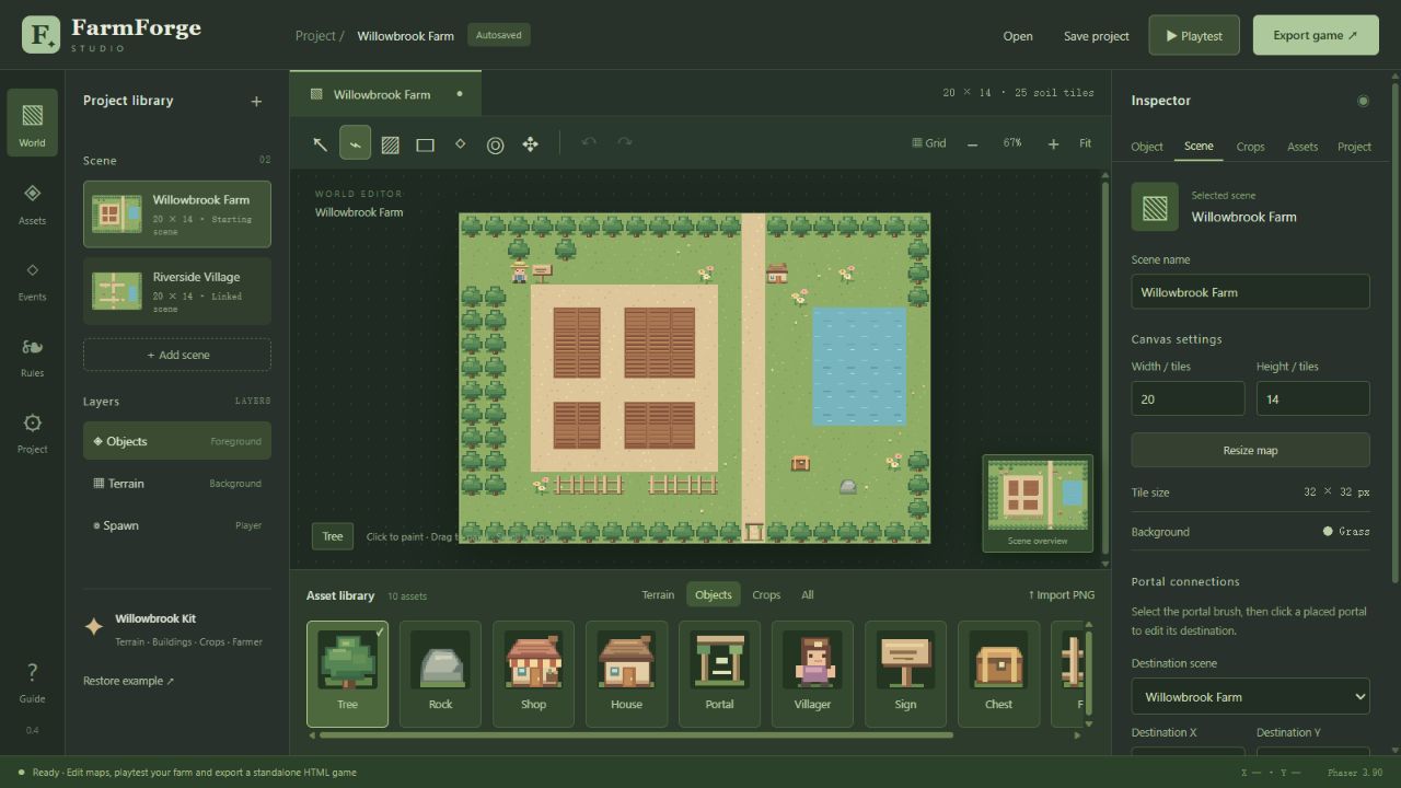 Screenshot 5 for FarmForge Studio — Farm Game Creator