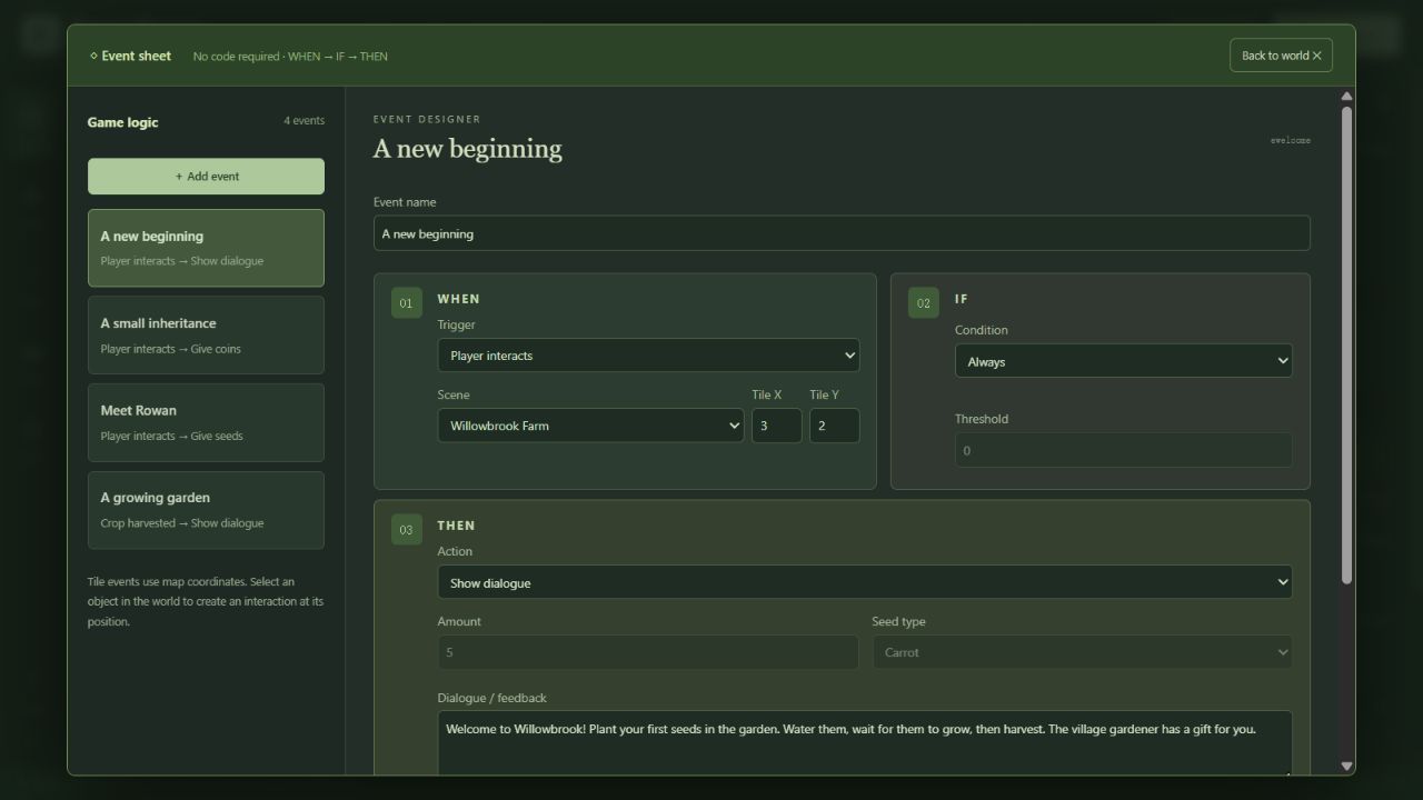 Screenshot 6 for FarmForge Studio — Farm Game Creator