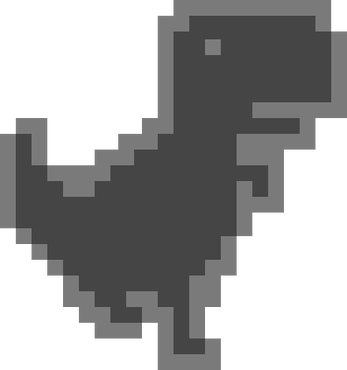 Chrome Dino Game Sprites by The Gem Dev