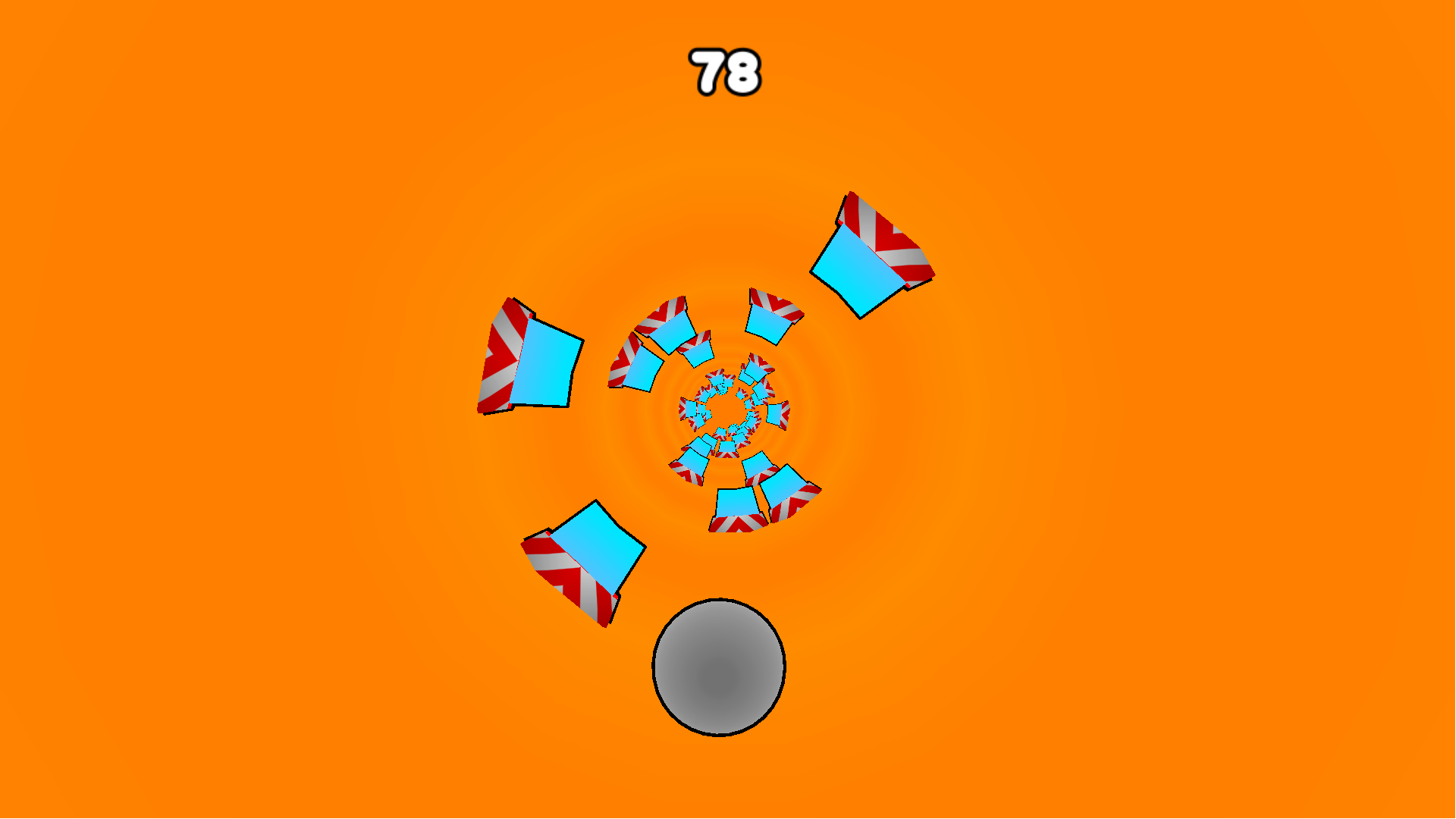 Screenshot 2 for Rolly Vortex Ball: The Infinity