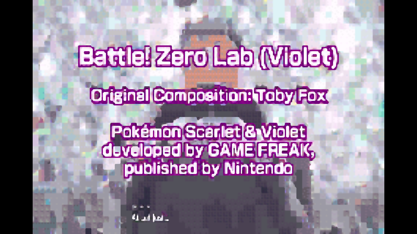 Screenshot 3 for battle zero lab with lyrics (violet version) for gba