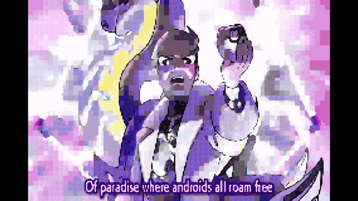 Screenshot 4 for battle zero lab with lyrics (violet version) for gba