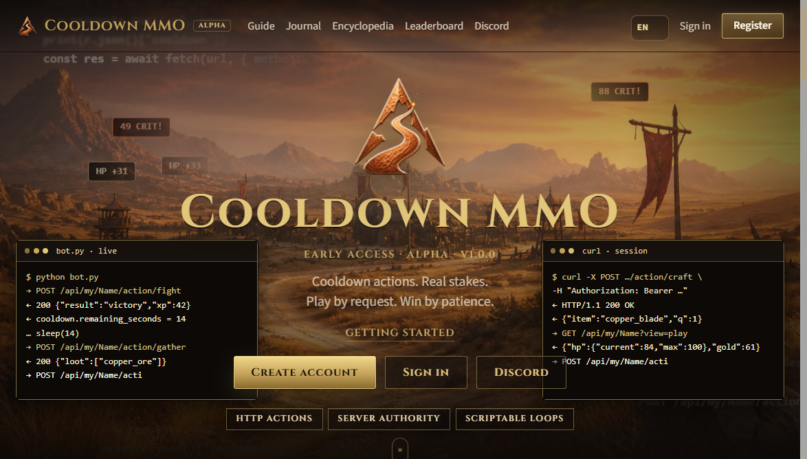 Screenshot 2 for Cooldown MMO