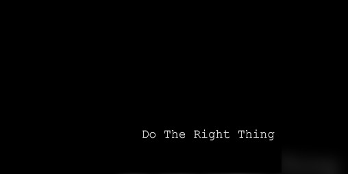 Cover image for Do The Right Thing