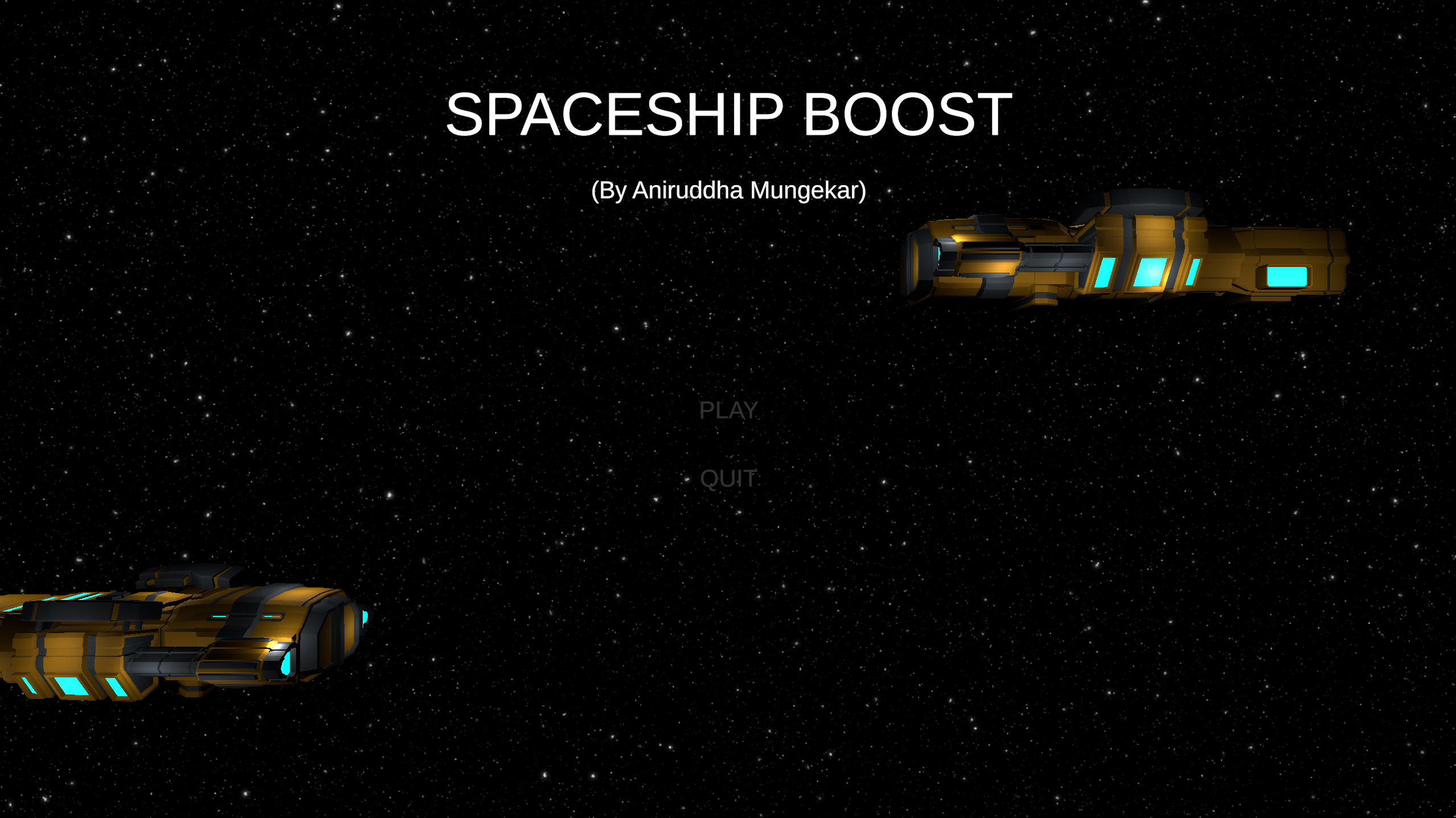 Spaceship Boost by AniruddhaMungekar