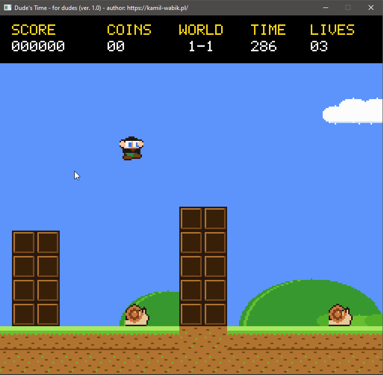 [b][color=#ffe01a]Dude's Time - For Dudes! (ver. 1.0)[/color][/b] - zrzut ekranu 1