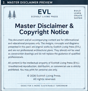 Screenshot 3 for Nordic Cabin Concepts – BLUEPRINT DIAGRAM PACK – EVL Enhanced Edition