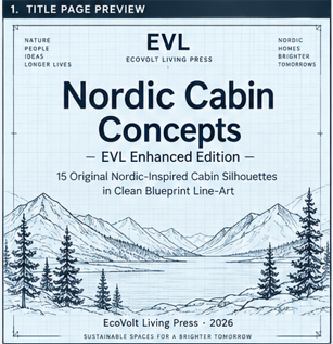 Screenshot 2 for Nordic Cabin Concepts – BLUEPRINT DIAGRAM PACK – EVL Enhanced Edition
