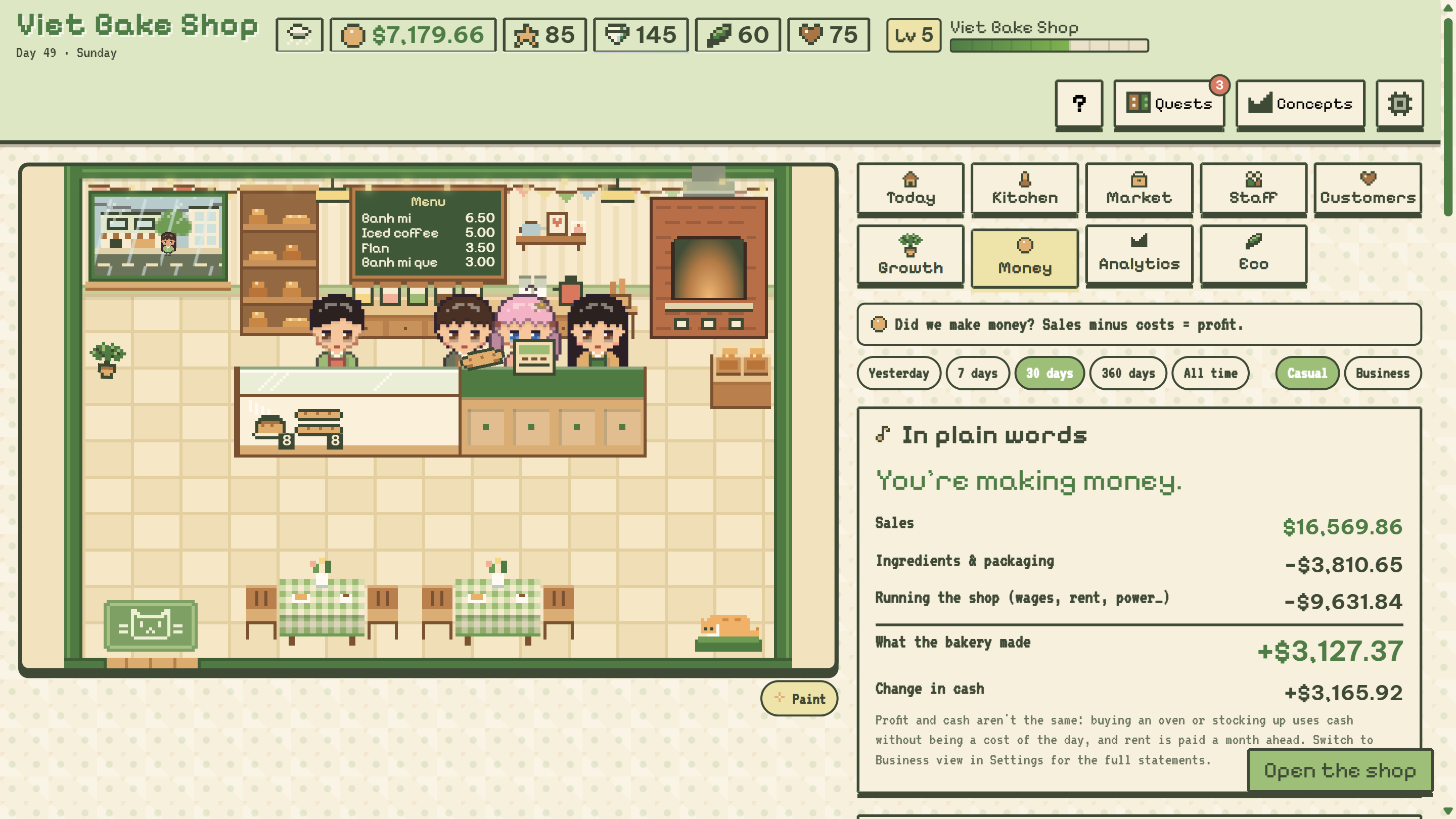 Screenshot 6 for Viet Bake Shop Simulator